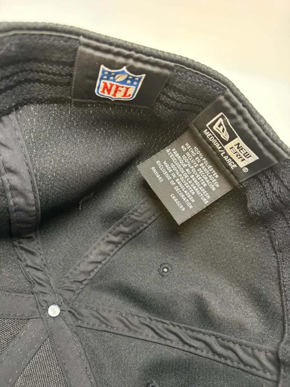 New Era New England Patriots Black Super Bowl LX 39THIRTY M-Crown Rope Flex Hat